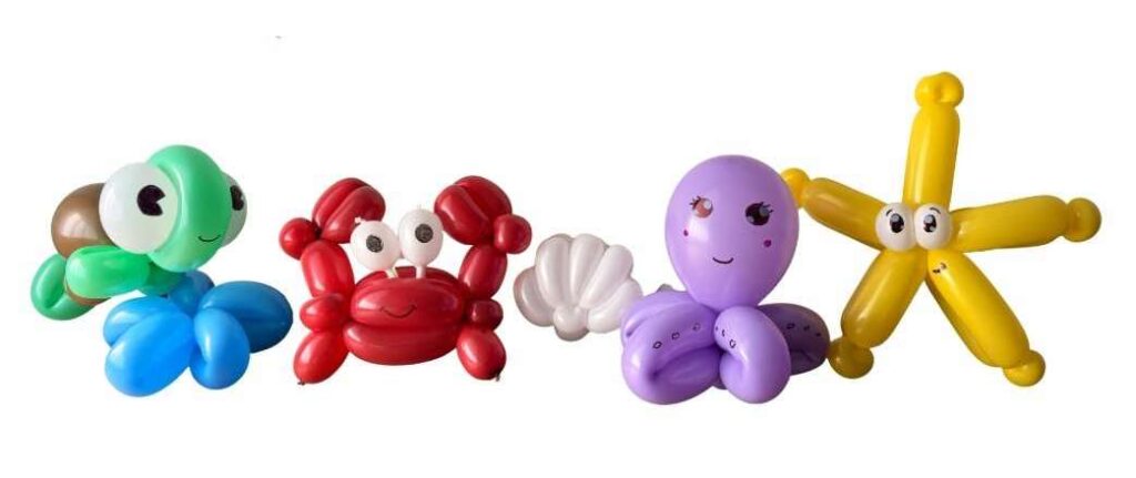 Sea themed balloons in sydney